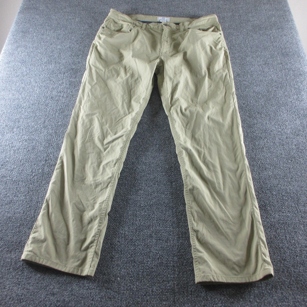 Southern Tide Pants Mens 38x32 Beige Nylon Stretch Casual Intercoastal Golf
